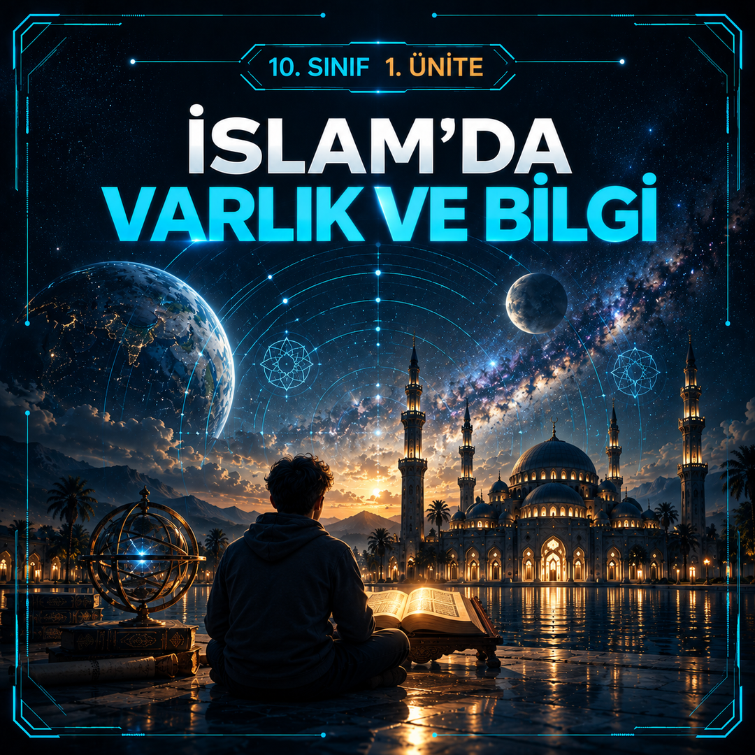 10. Sınıf 1. Ünite – İslam’da Varlık ve Bilgi