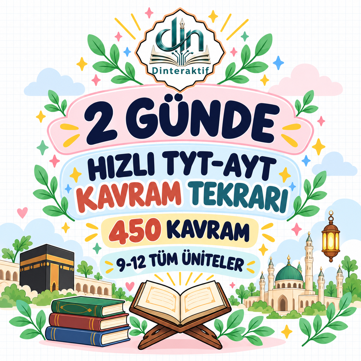 2 Günde Hızlı TYT-AYT Kavram Tekrarı – 450 Kavram