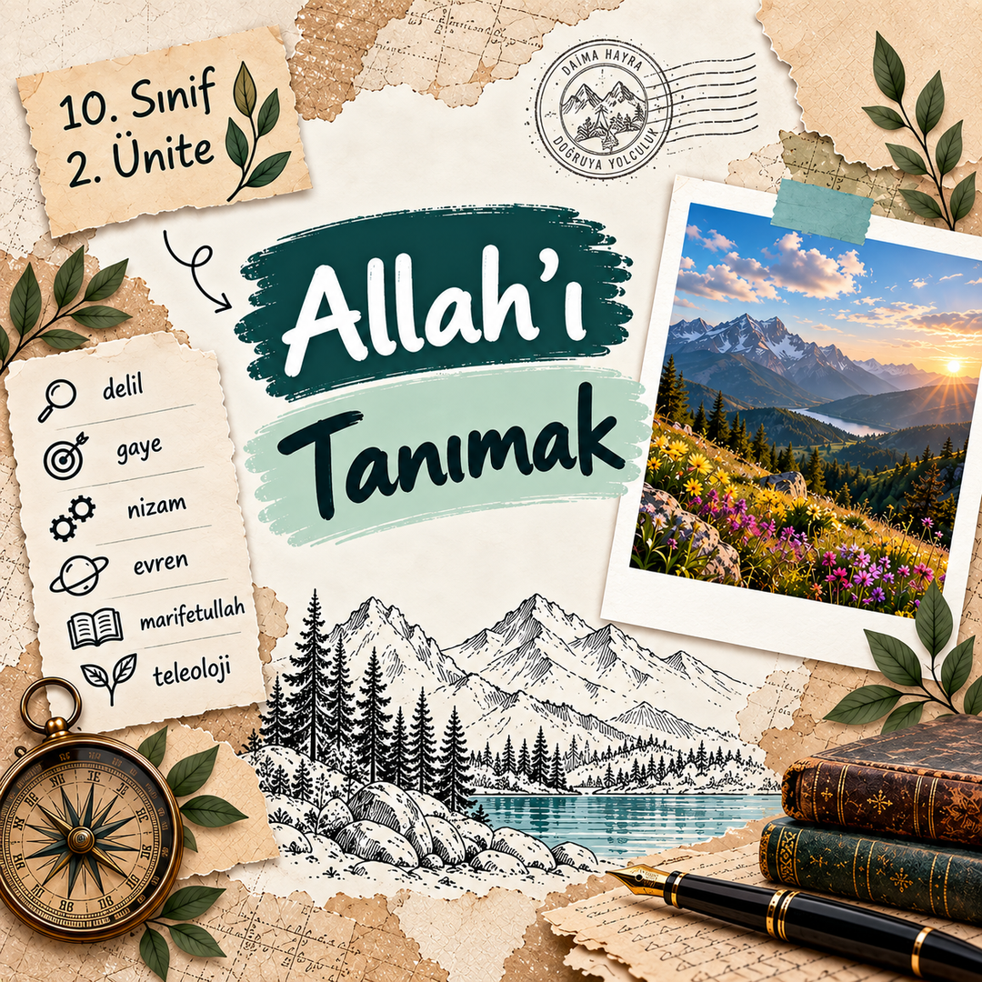 10. Sınıf 2. Ünite — Allah'ı Tanımak